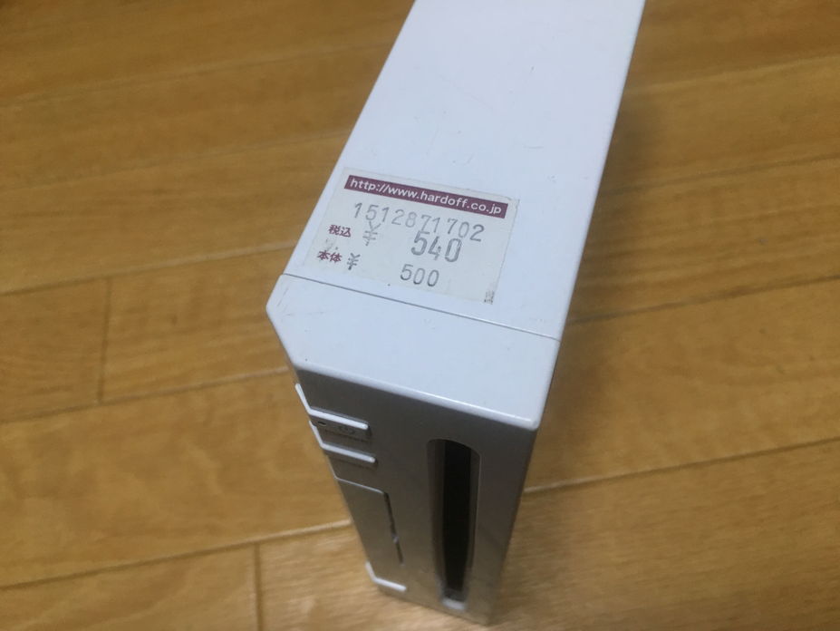 ハードオフで買ったジャンクwiiが実質 マイナス2625円だった のだが Kill Time Dx