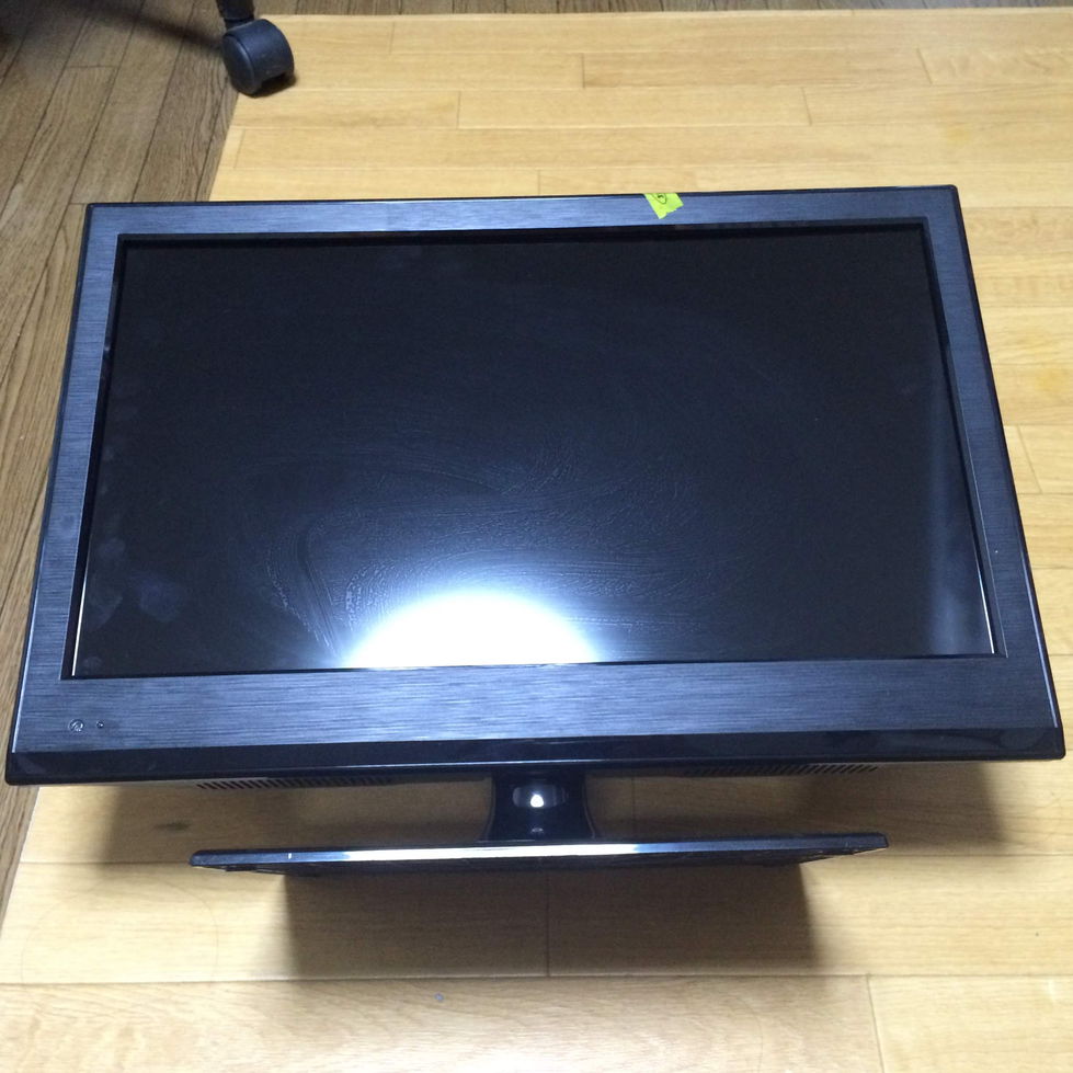 ジャンクDVD内蔵テレビが安かったので買ってみた – LVD-T19W-