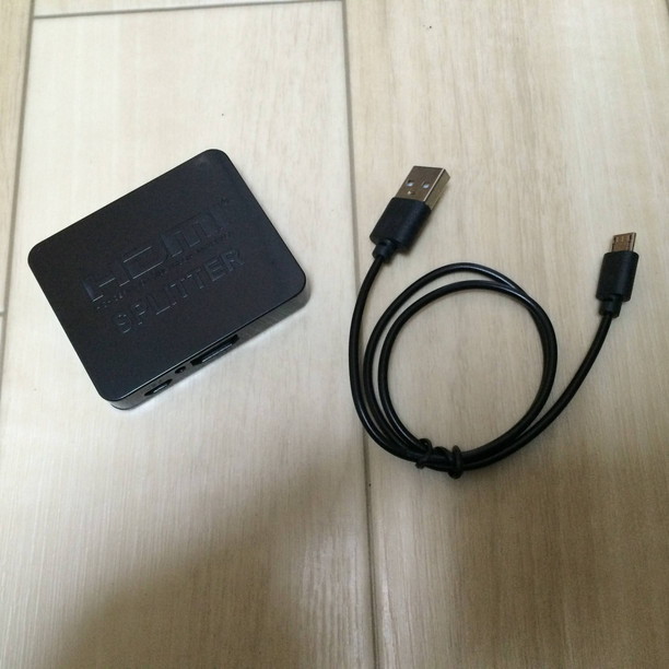 中華製のHDMIスプリッタを買ってみた。